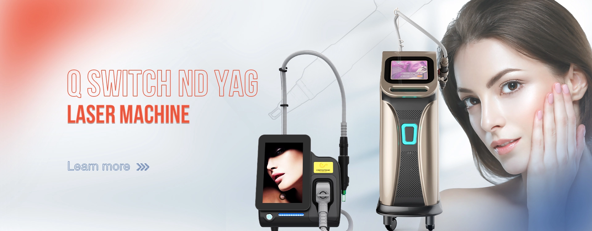 Q Διακόπτης ND YAG Laser μηχανή