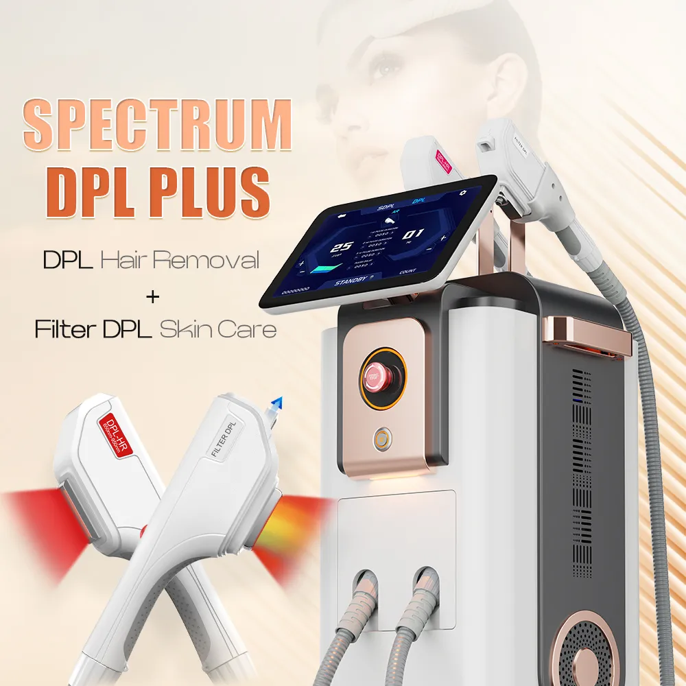 Φίλτρο DPL Φροντίδα του δέρματος και DPL αφαίρεση μαλλιών laser πολυλειτουργική μηχανή