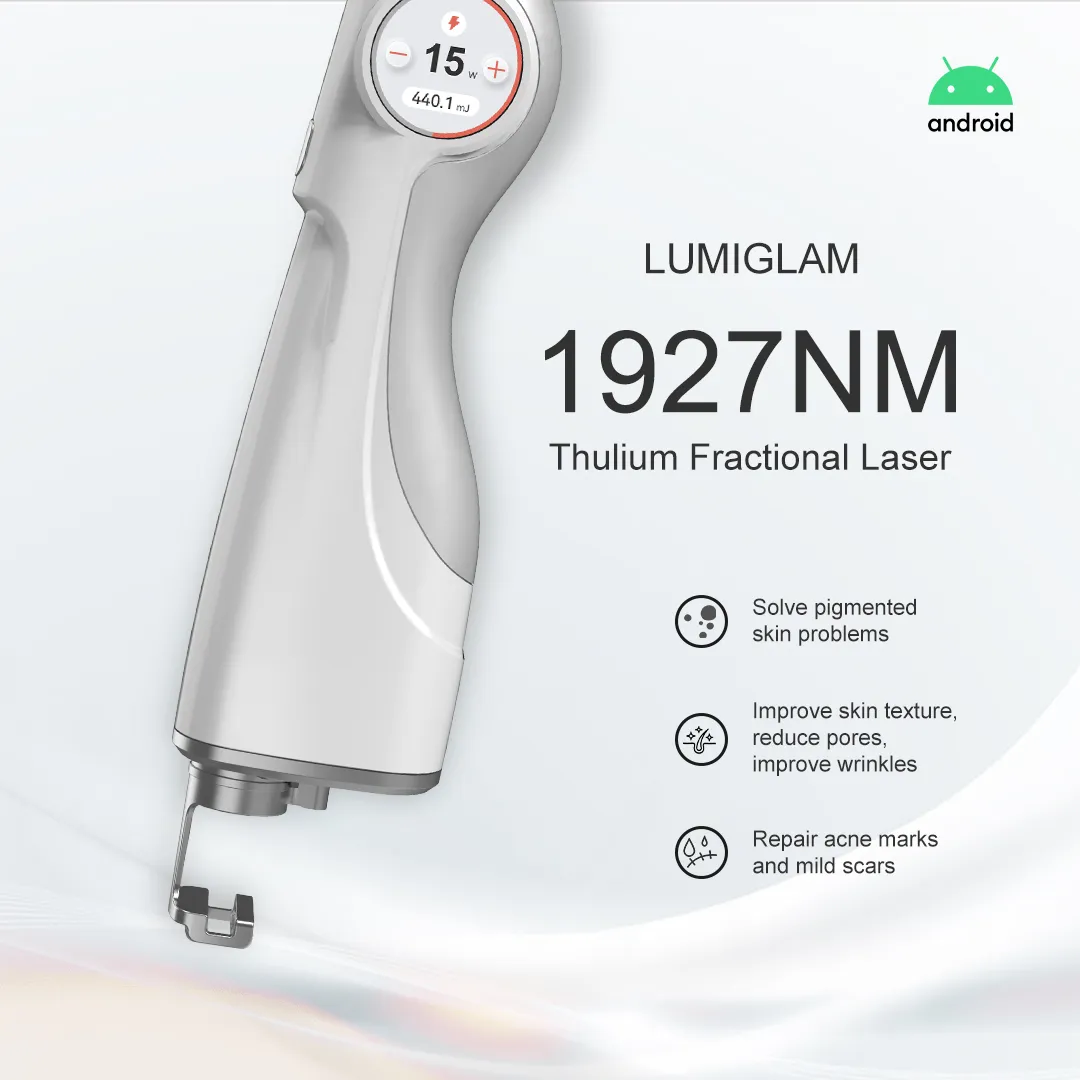 Κλασματική μηχανή λέιζερ 1550nm