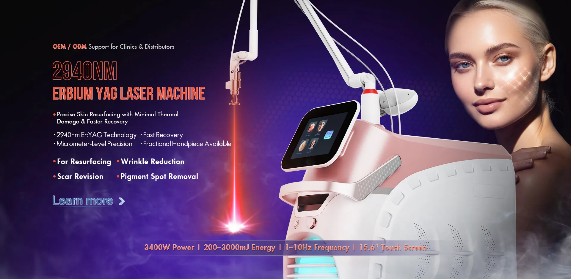 Γιατί το 2940nm της SANHE Laser Er:YAG πλατφόρμα έχει κατασκευαστεί ισχυρή αναγνώριση αγοράς